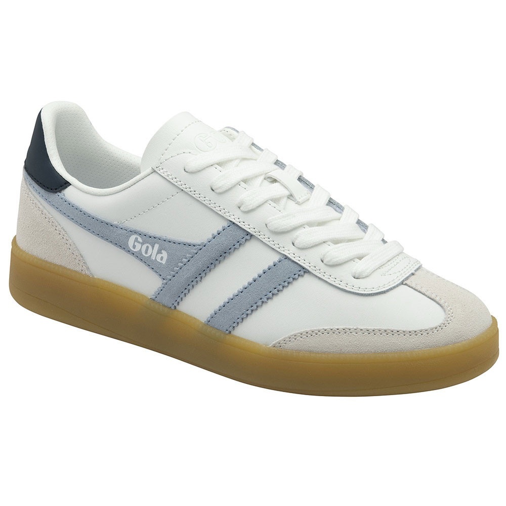 Gola Women’s Classic Viper Leather Sneakers - White/Air/Navy/Gum